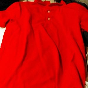 Uniform red shirt